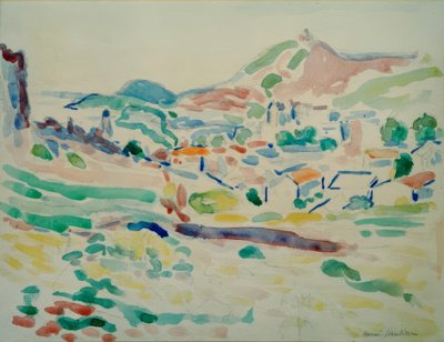 Vista de Collioure (Aldeia) de Henri Matisse