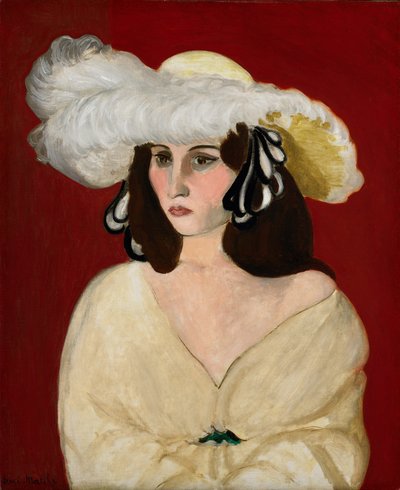Plumas brancas de Henri Matisse