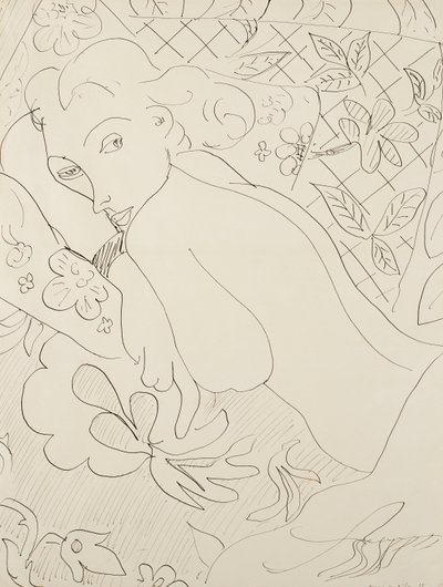 Mulher a mentir de Henri Matisse