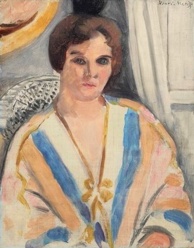 Mulher em traje oriental de Henri Matisse