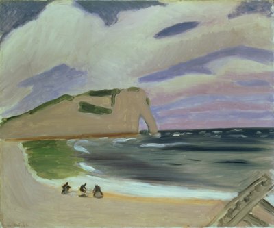 Mulheres na praia, Etretat de Henri Matisse