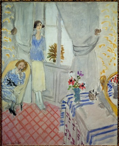 le boudoir 1921 (óleo sobre tela) de Henri Matisse