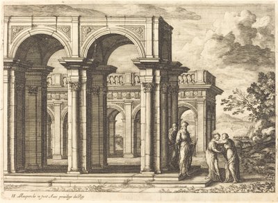 Encontro de Maria e Isabel de Henri Mauperche