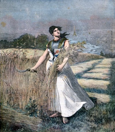 Alegoria da França, 1891 de Henri Meyer