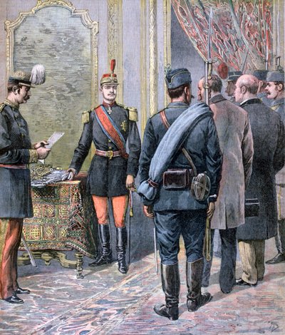 Golpe detat na Sérvia, 1893 de Henri Meyer