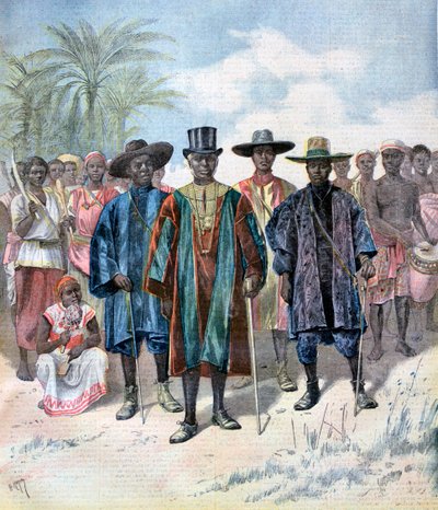 Dahomeans, 1893 de Henri Meyer