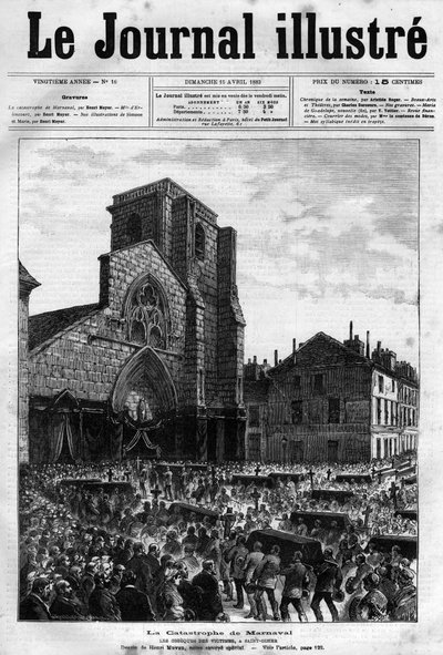 Explosão (Desastre) de Marnaval (31 de março de Henri Meyer
