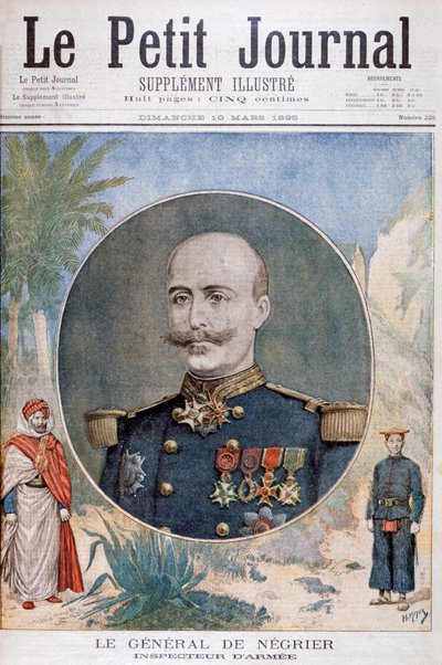 General de Négrier, inspetor-geral do exército francês, 1895 de Henri Meyer