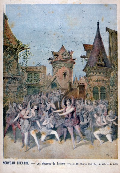 A parte inferior do ano, crítica no New Theatre, 1896 de Henri Meyer