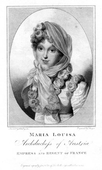 Maria Louisa, arquiduquesa de Áustria, 1813. de Henri Meyer