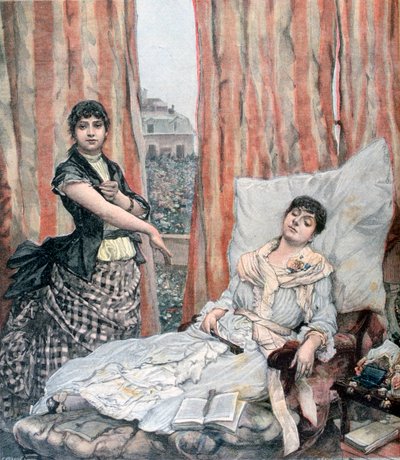Morphiamania, 1891 de Henri Meyer