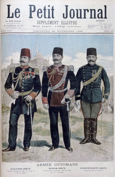 Exército otomano, 1895 de Henri Meyer