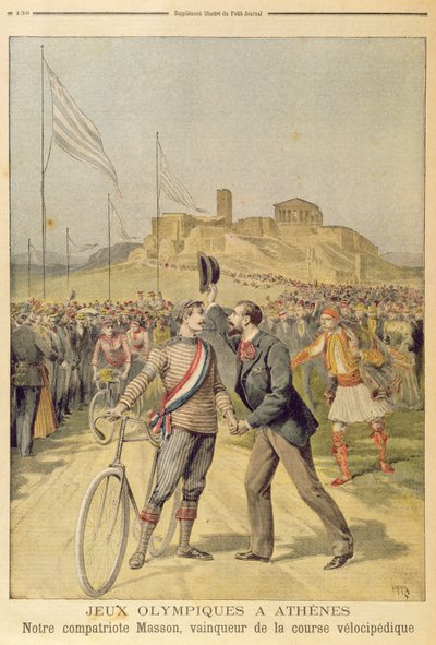 Paul Masson, ilustração de &39;Le Petit Journal&39;, 26 de abril de 1896 de Henri Meyer