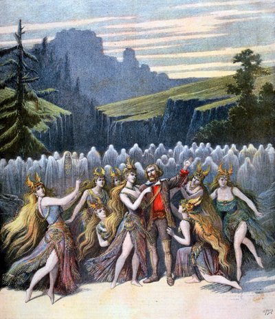 Descanse em paz, performance no Théâtre de la Gaîté, 1894 de Henri Meyer