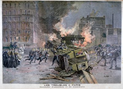 Motins em Paris, 1897 de Henri Meyer