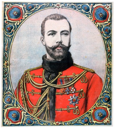Czar Nicolau II da Rússia, 1894 de Henri Meyer