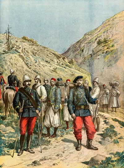 Uniformes do exército francês de Henri Meyer