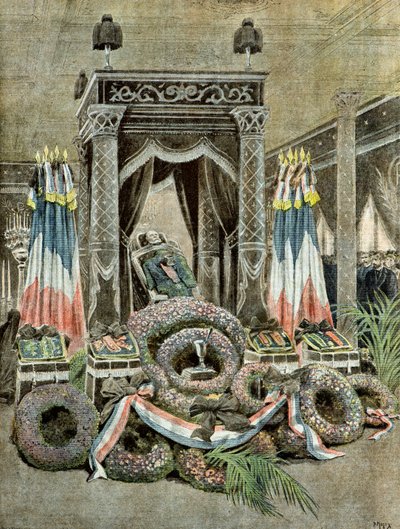 Morte de Louis Pasteur, 1895 (Ilustração) de Henri Meyer