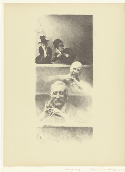 Espectadores no teatro
Au théatre
L