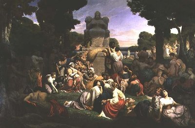 Homenagem à natureza, 1850 de Henri Pierre Picou
