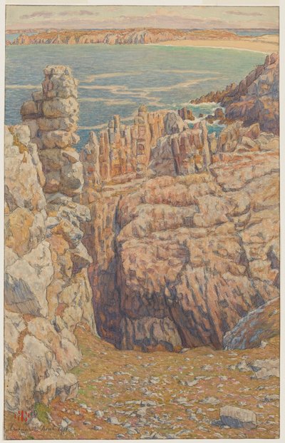 Falésias de Camaret de Henri Rivière