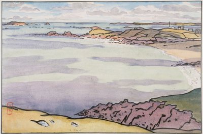 A Pointe du Décollé vista da Garde Guérin de Henri Rivière