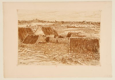 [A aldeia na Île de Bréhat] de Henri Rivière