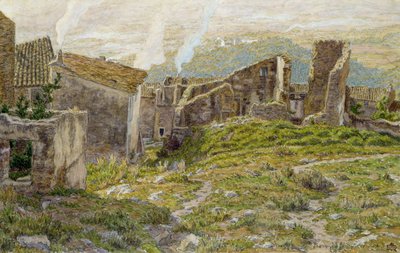 Velho Castelo de Bormes les Mimosas de Henri Rivière