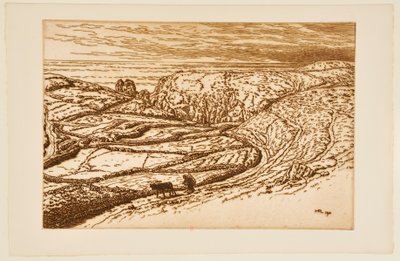 [Paisagem bretã] de Henri Rivière