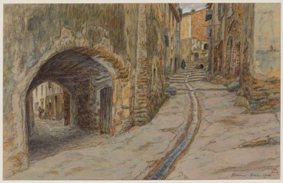 Rue Rompi-cou, Bormes de Henri Rivière
