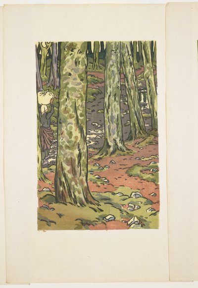 Lavando sob as árvores, Loguivy de Henri Rivière