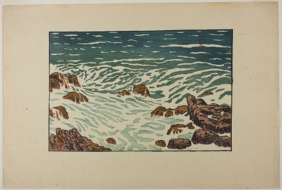 Pequena onda subindo, Pointe de la Haye de Henri Rivière