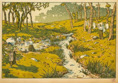 paisagem de Henri Rivière