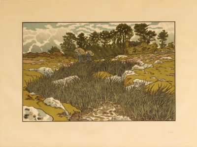 paisagem de Henri Rivière
