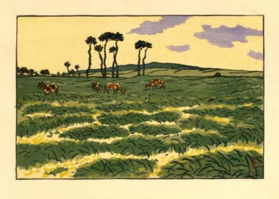 paisagem de Henri Rivière