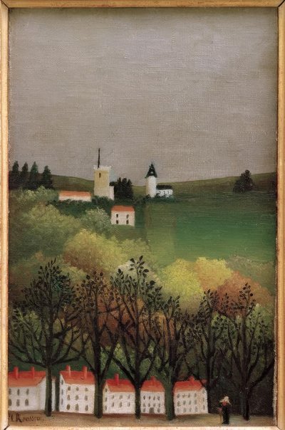 paisagem de Henri Rousseau