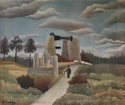 A pedreira, 1923 de Henri Rousseau