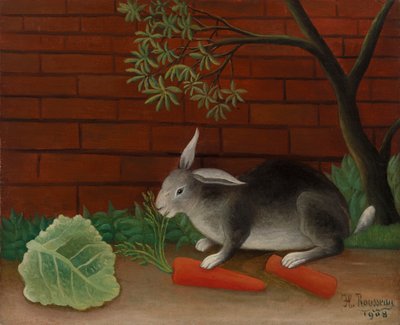 A refeição do coelho de Henri Rousseau