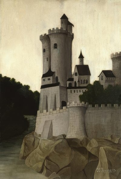 Uma Cidadela de Henri Rousseau