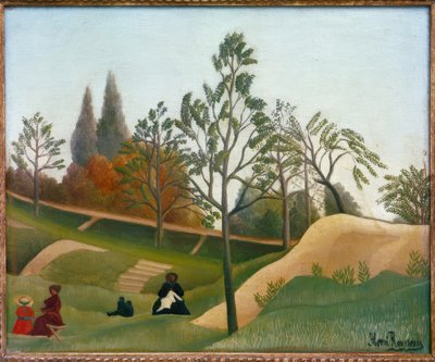 Vista das fortificações de Henri Rousseau