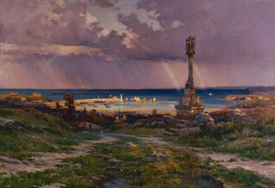 Depois da tempestade em Portrieux de Henri Saintin