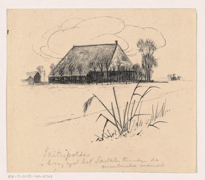Celeiro no Saiterpolder de Henri Verstijnen