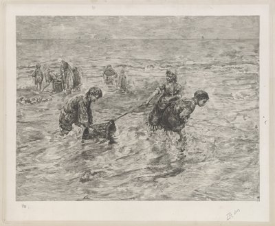 Crianças à beira-mar de Henri Wouters