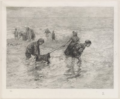 Crianças à beira-mar de Henri Wouters