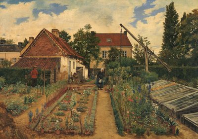 O Jardim das Flores de Henri de Braekeleer