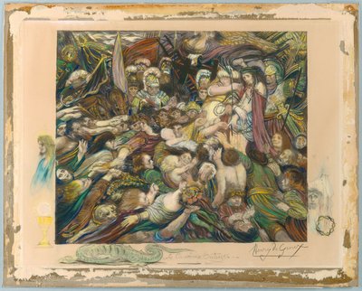 Cristo entre os Seus Tormentos de Henri de Groux
