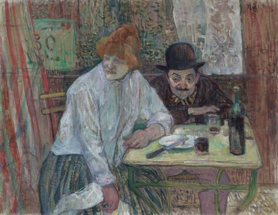 No Café La Mie de Henri de Toulouse-Lautrec