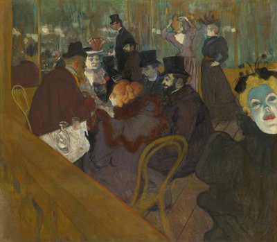 No Moulin Rouge de Henri de Toulouse Lautrec