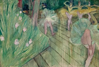 Cena de balé de Henri de Toulouse Lautrec