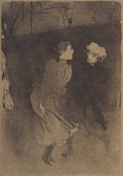 Ensaio geral nas Folies-Bergère de Henri de Toulouse-Lautrec